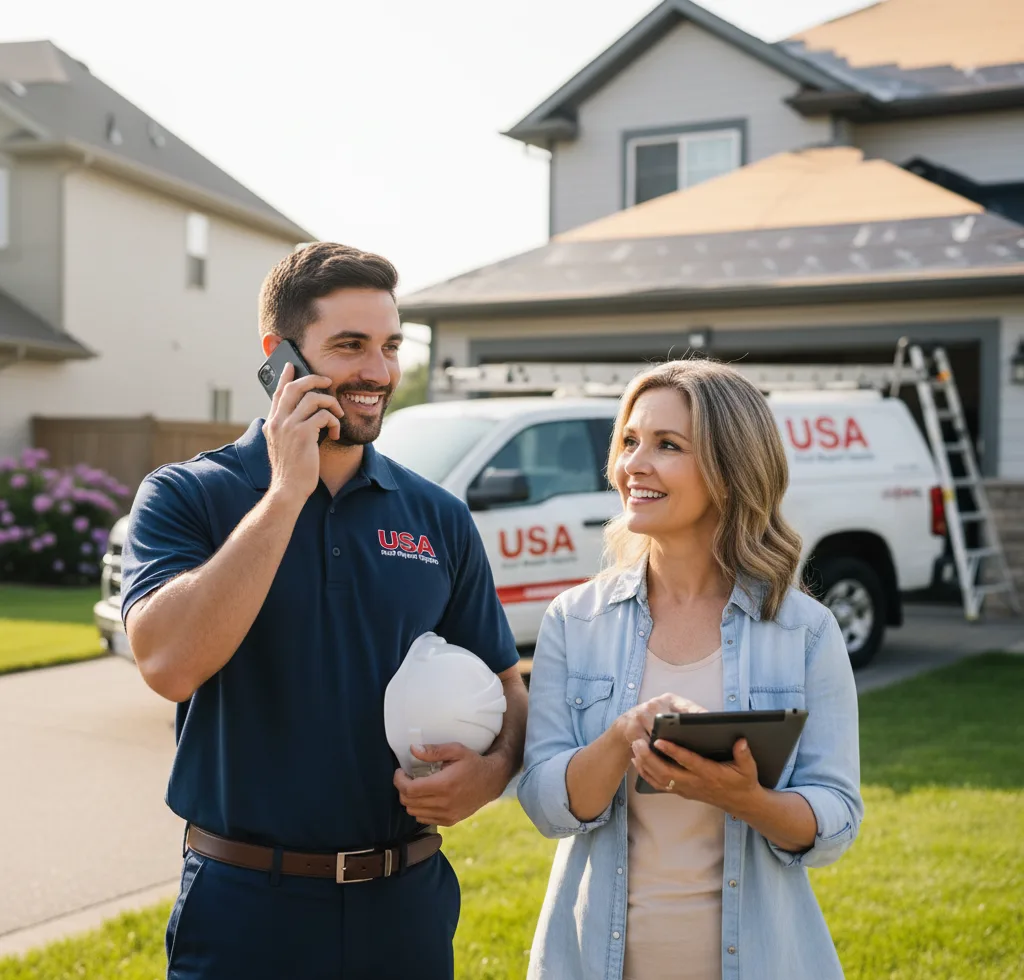 USA Roof Repair Experts customer support in Prineville